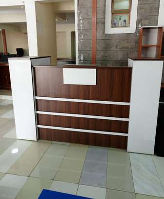 1.8m Wooden Front Office Reception Desk image 15
