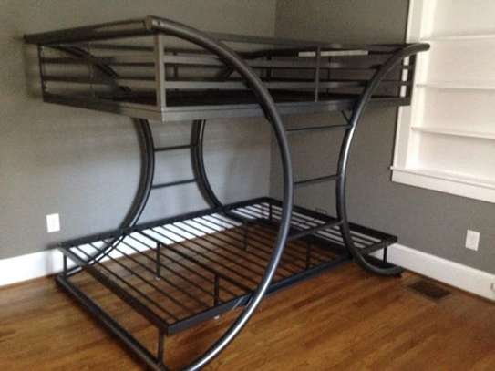 Custom made metallic bunk bed image 3