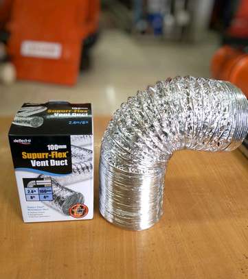 Supurr-Flex Aluminium Vent duct 100mm,2.4m image 2
