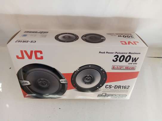 Pair of JVC Cs-DR162 DR Series 6.5 Inch 2-Way Coaxial Speakers image 1