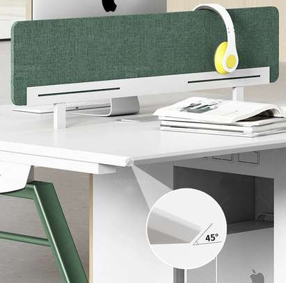 4-Persons Modular Modern Office Workstation image 6