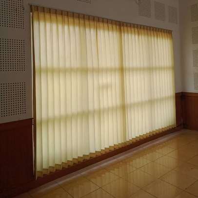 VERTICAL OFFICE PRIVACY BLINDS image 1