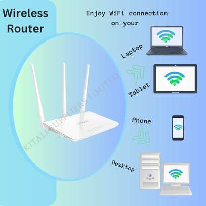 tenda N300 300 Mbps Wireless WiFi Router image 1