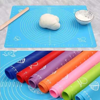 Silicone Baking Cake Dough Fondant Rolling Kneading Mat Scale Table Grill Pad image 4