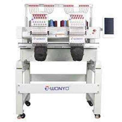Double Station Embroidery Printing Equipment image 1