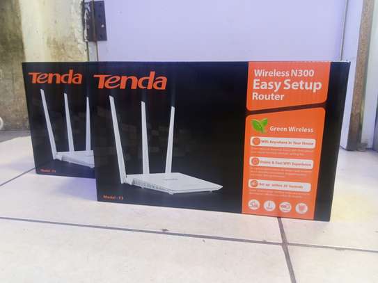 tenda F3 300Mbps Wireless WiFi Router , Support 802.11 image 1