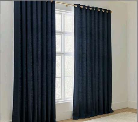 Plain colorful curtains image 3