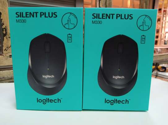 Logitech M330 Silent Plus Wireless Mouse 2.4 GHz with dongle image 2