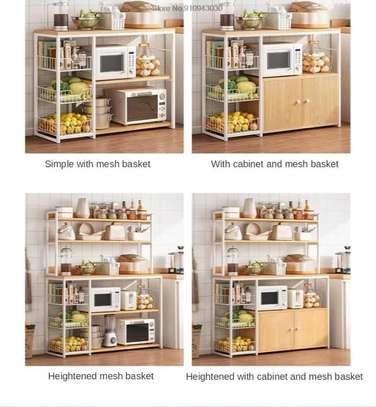Multi-Layer Microwave /Oven /Cookware Baker Racks Organizer image 2