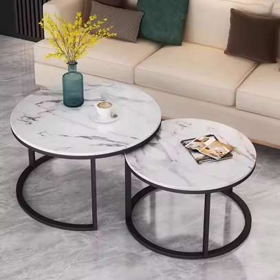 Marble Nesting Coffee Tables image 6