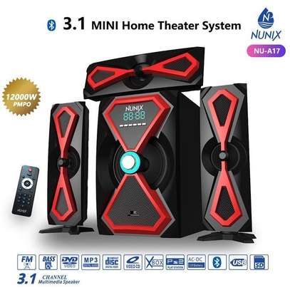 Nunix A17 3.1 CH Home Theatre Speaker System image 2