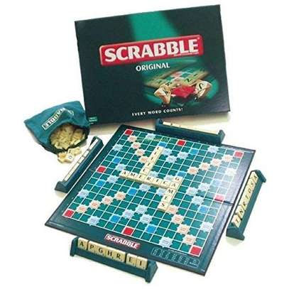 Original Scrabble Board Game image 3