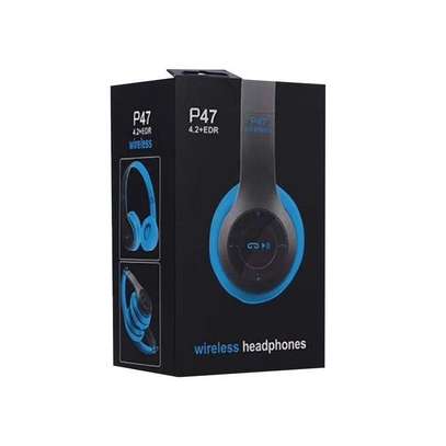 P47 Wireless Bluetooth 4.2 Music Headphones image 3
