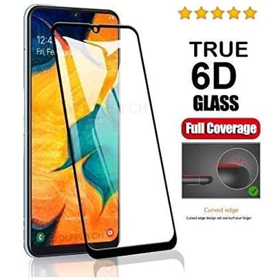 5D Full Glue Protective Tempered Glass Protector For Samsung A50 A50s A30 A30s A20 A10 image 2