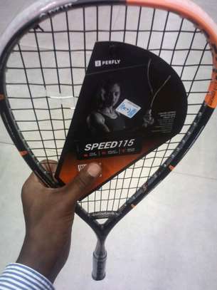 Red black Pro115 speed squash racket image 4