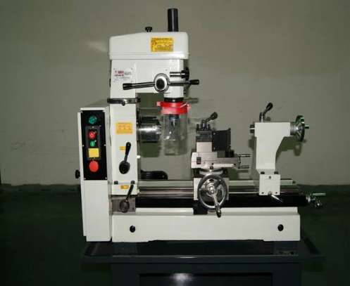 LATHE,MILL,DRILL AND THREADING MACHINE FOR SALE image 1