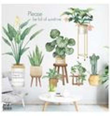 plant wall stickers for the home image 3