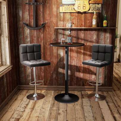 Home Chairs: Adjustable Height Barstool image 2