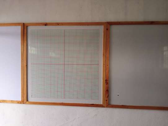 Customized 4*4ft Graph boards with wooden frame image 2