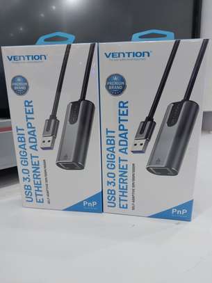 Vention USB 3.0-A to Gigabit Ethernet Adapter Gray 0.15M image 2