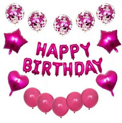 Happy birthday foil balloon image 2