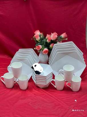 Hexagon dinner set shop