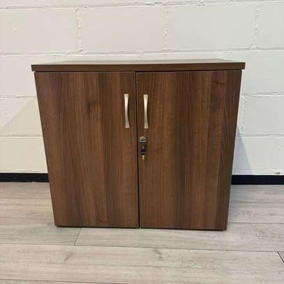2-Door Wooden Credenza Office Cupboard image 10