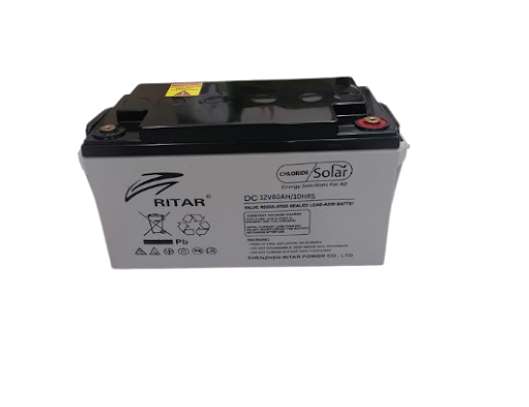 80AH Ritar battery image 1