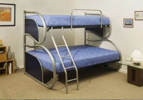 Top quality, stylish and unique double decker metal beds image 3