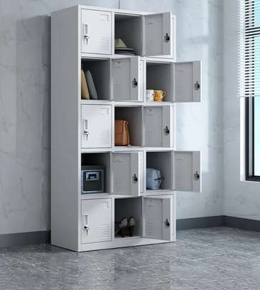 Office Cabinet : 15-Door Steel Locker image 9