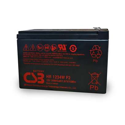 Yuasa 12V Faston F1 Sealed Lead Acid Battery, 7Ah image 3