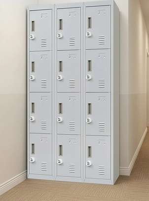 OFFICE CABINET: 12 Locker Angelica Storage Office Cabinet image 1