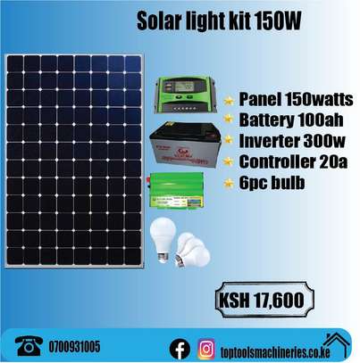 Solar light kit 150W image 1