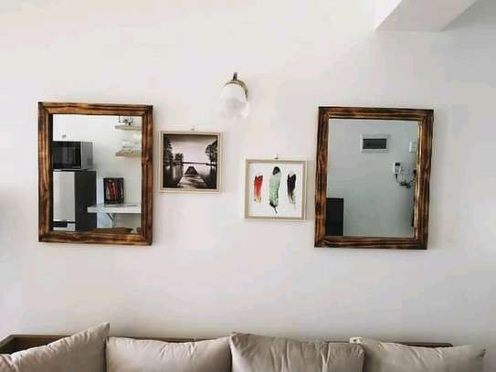 Wooden Framed mirrors image 1