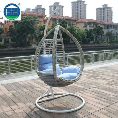 Home Chairs: Rattan Hammock Swing image 1