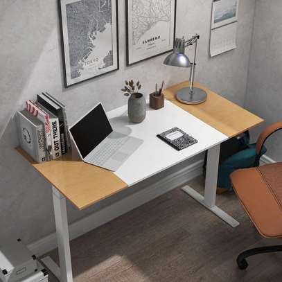 Office Desk: Getty Modern 47-inch Steel Adjustable Desk image 6