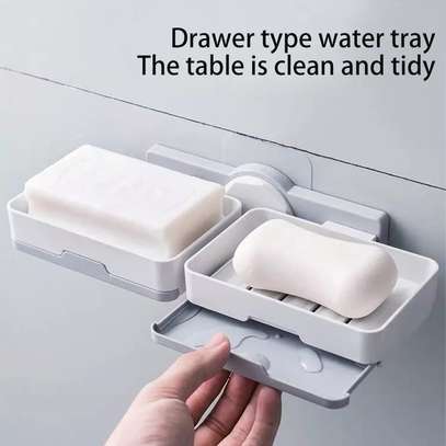 Double layer Rotatable Soap Dish image 4