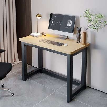 Office Desk; Brown Home Office Computer Desk image 1