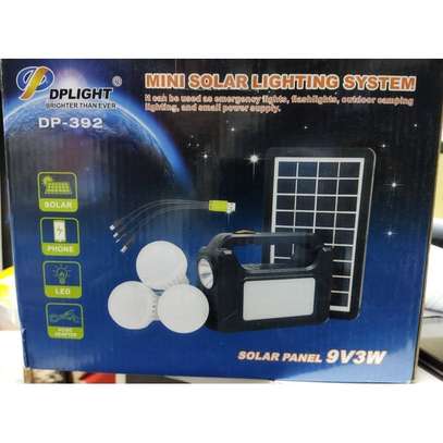Home Solar System with 3 LED Bulbs image 2