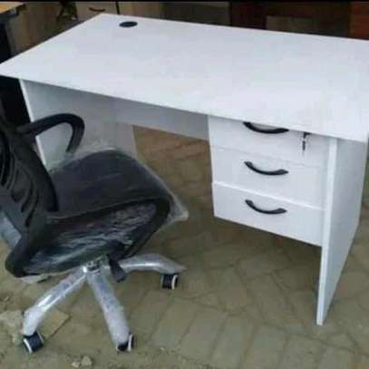 Office desk with a seat image 1