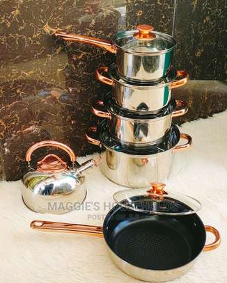 12 Pcs Stainless Cookware
 at 8000 image 1