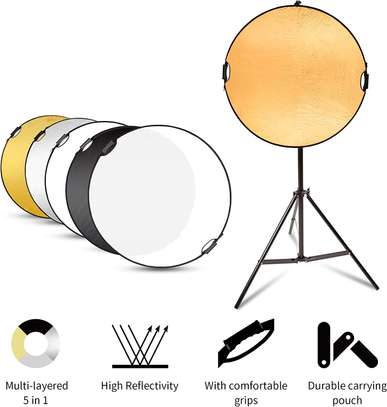 Round Reflector Stand Kit for Photography image 2