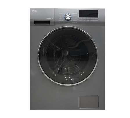 Von VALW-07FXS Front Load Washing Machine Silver - 7KG image 1