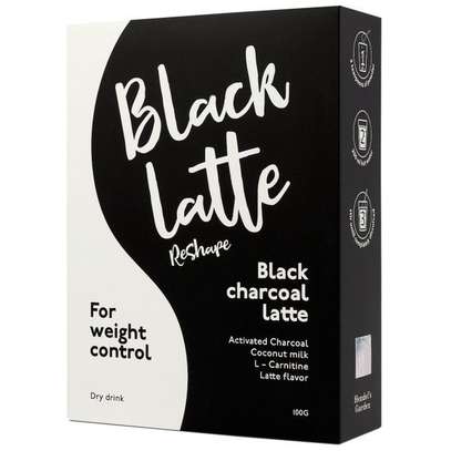 Black Latte Dry Drink Reshape / Slimming Coffee image 2