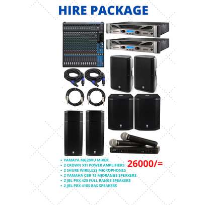 Hire PA system for 300 people image 1