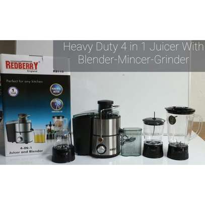 Heavy Duty 4 in 1 Juicer With A Blender, Mincer And Grinder image 1