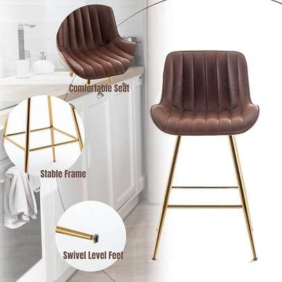 Bar Stool: Long Legged Home Bar Stool For Dining Rooms image 2