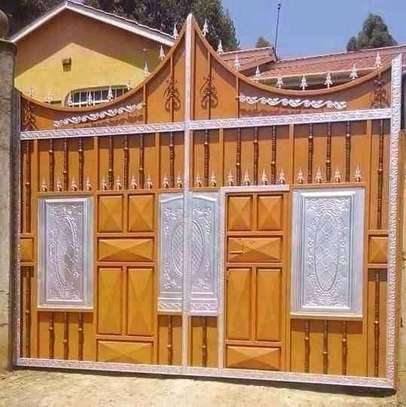 Heavy duty steel security gate image 2