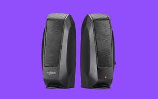Logitech s120 2.0 stereo sales speakers