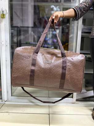 *Travel Pu leather  Large size duffel bag Bag image 2